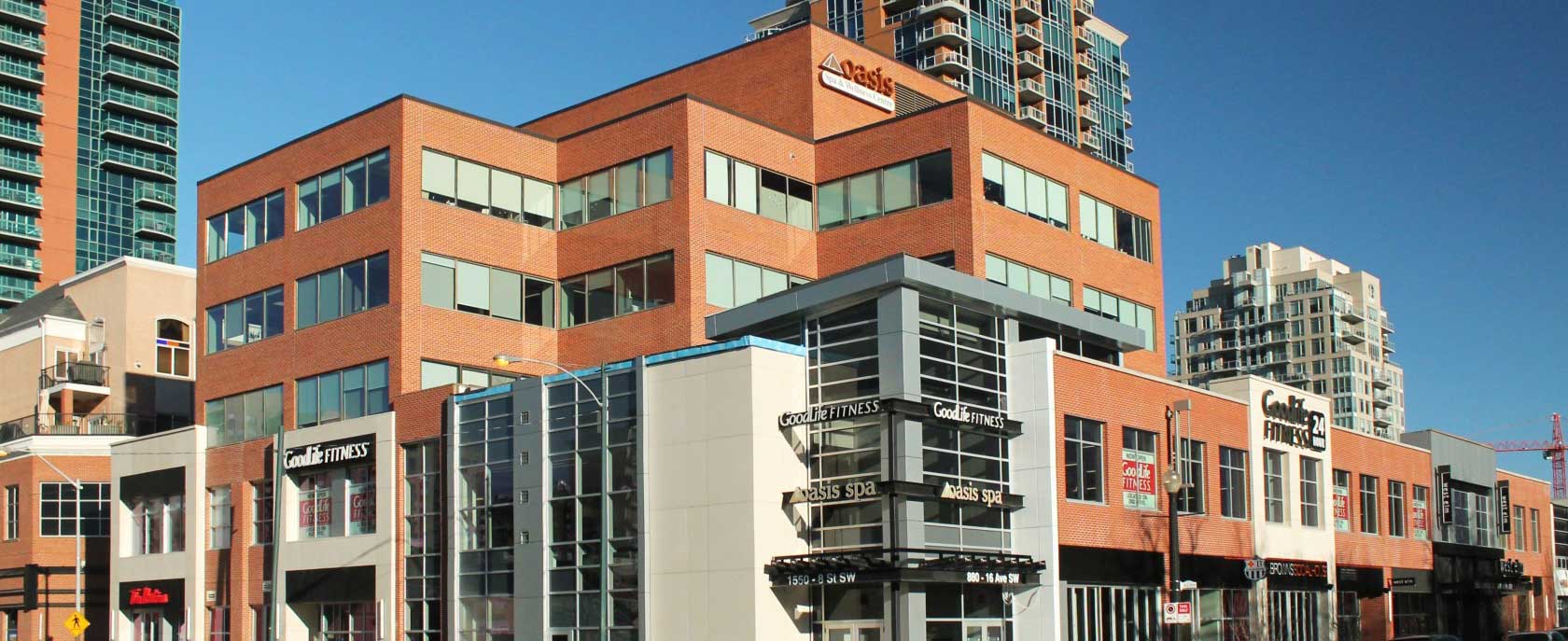 Mount Royal Village Exterior